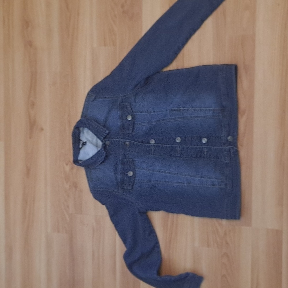 Kids Jean Jacket Soft Stretchy